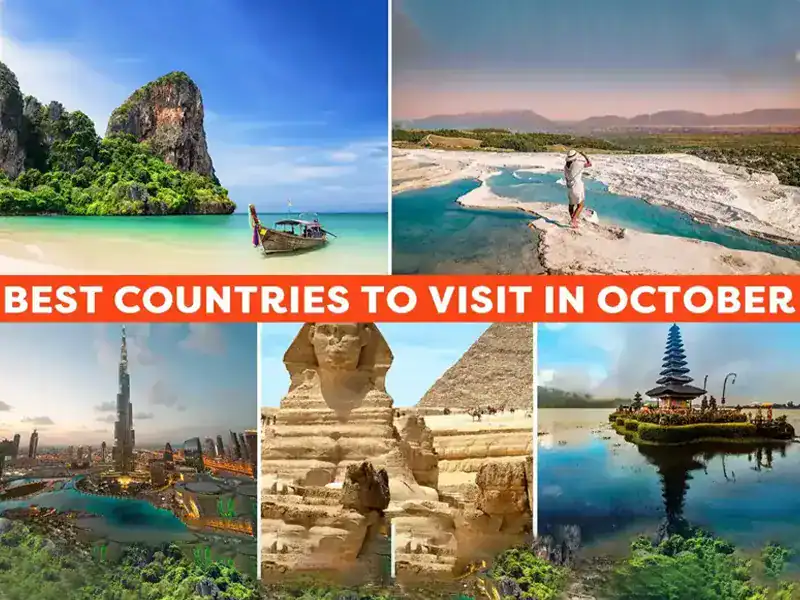 best holiday destinations in October