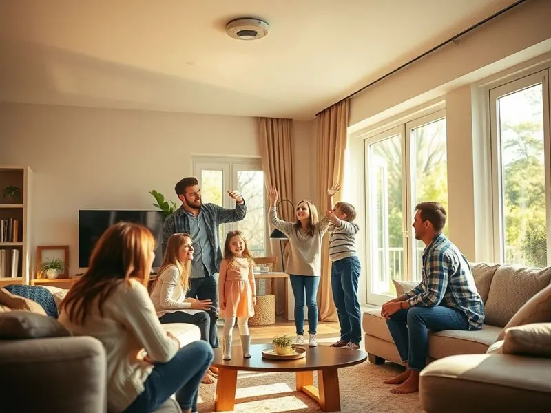 Smoke alarm co2 detector